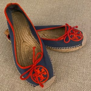 Tory Burch size 7 slip on ballet flats